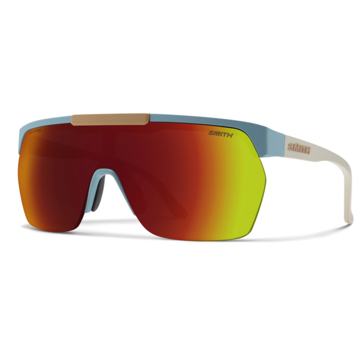 Smith XC Storm Birch + ChromaPop Red Mirror Lens Sunglasses